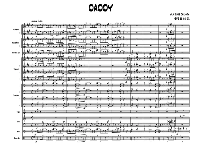 Daddy score preview