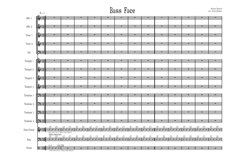 Bass Face score preview