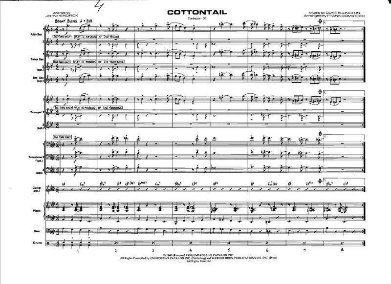 Cottontail score preview