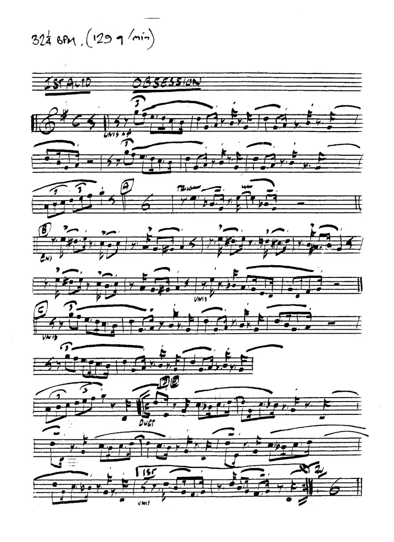 Obsession score preview