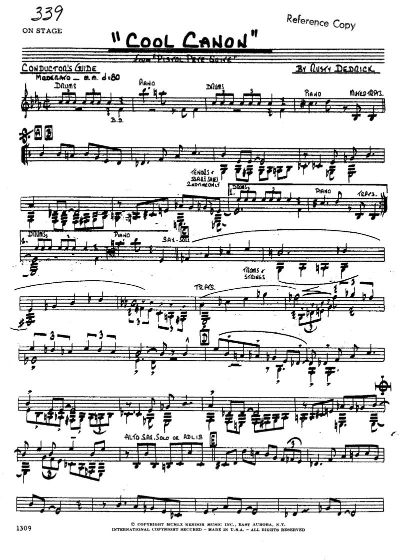 Cool Canon score preview