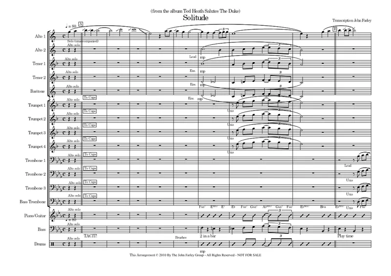 Solitude score preview