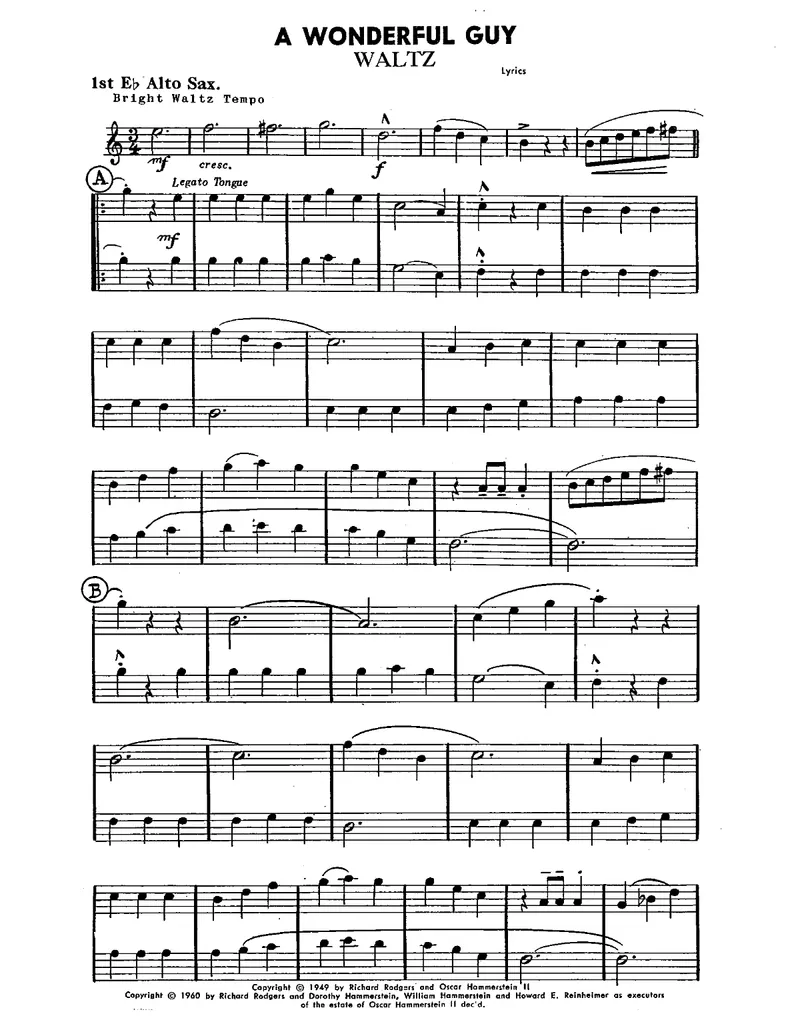 A Wonderful Guy score preview