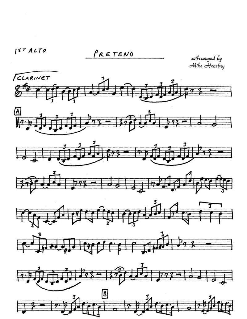 Pretend score preview