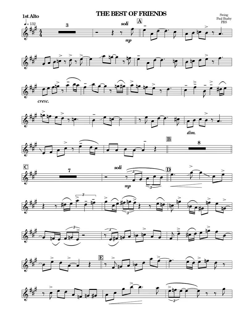 The Best Of Friends score preview