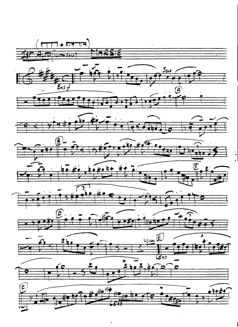 Margie score preview