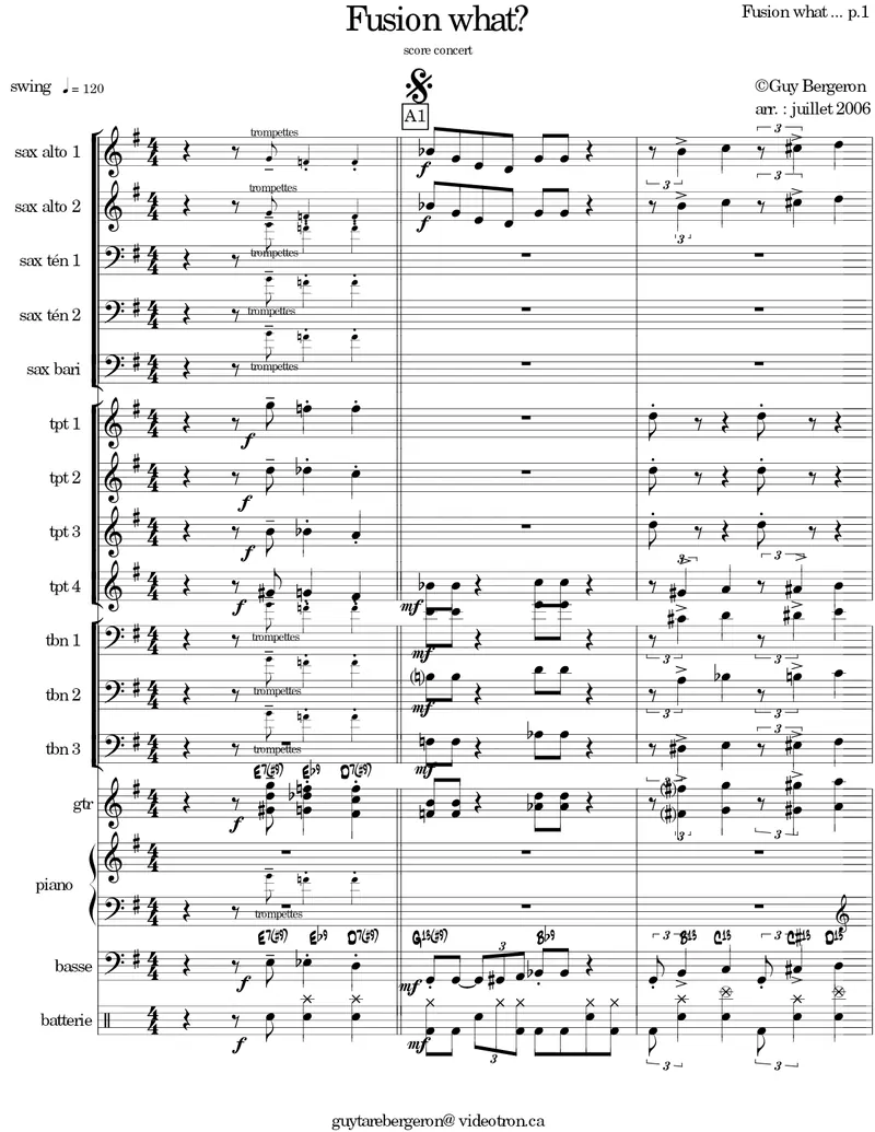 Fusion What score preview