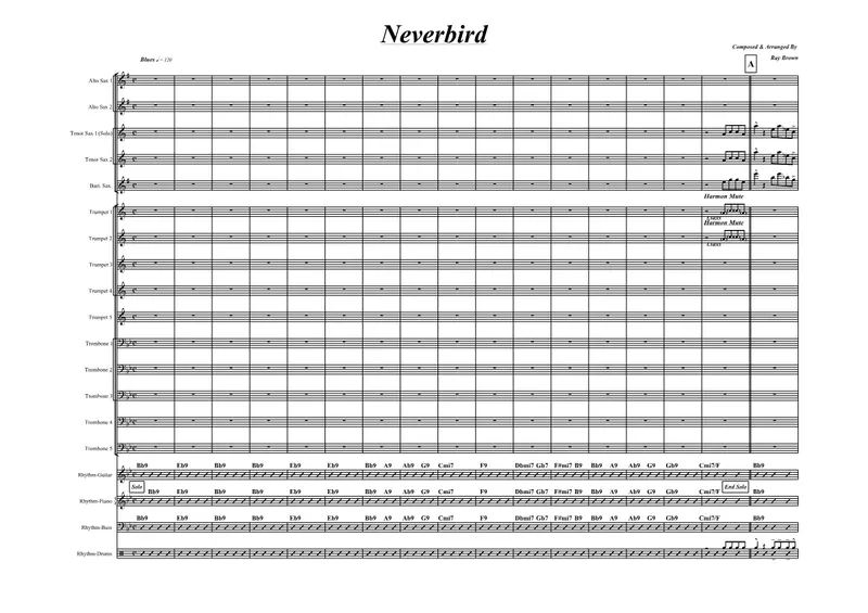 Neverbird score preview