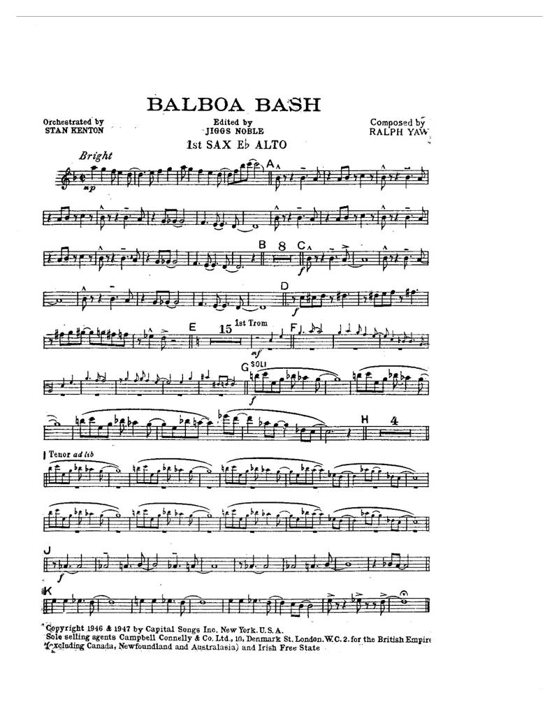 Balboa Bash score preview