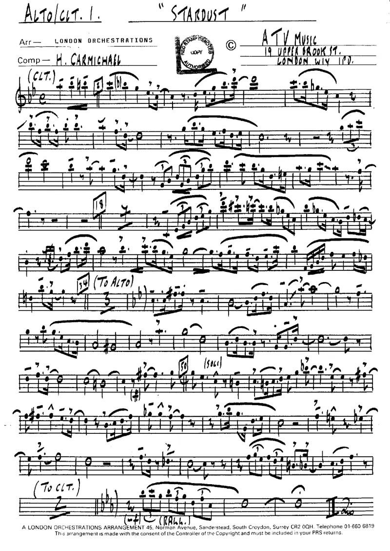 Stardust score preview