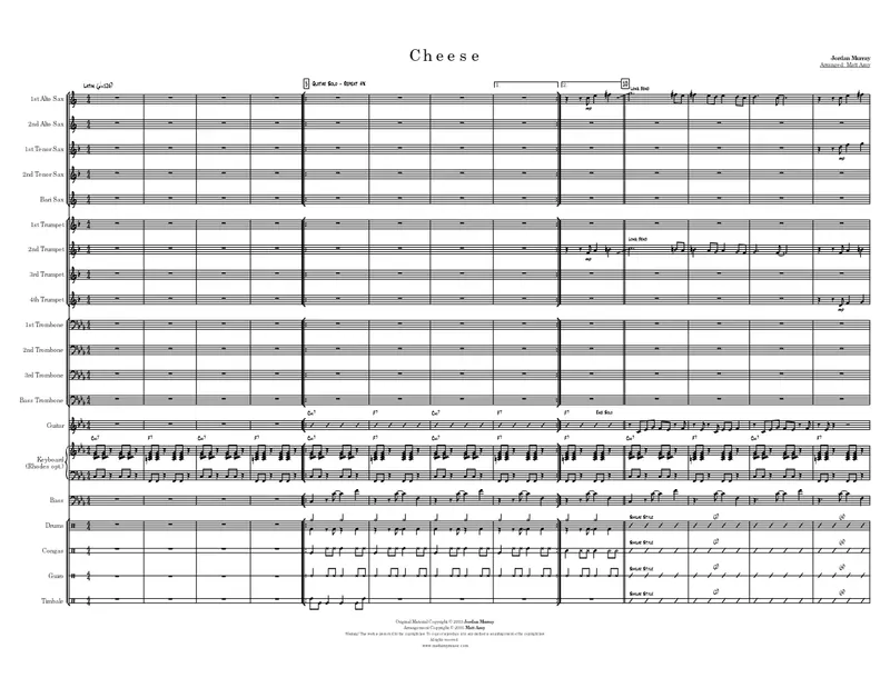 Cheese score preview