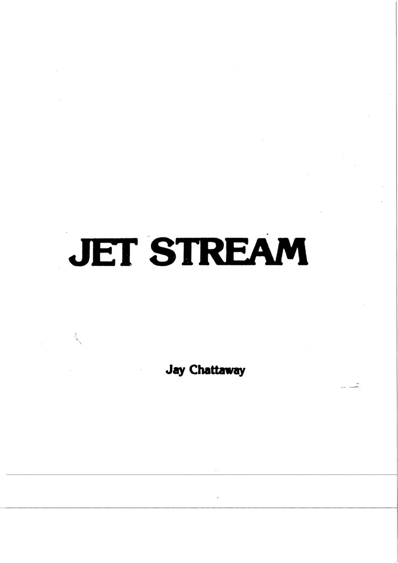 Jet Stream score preview
