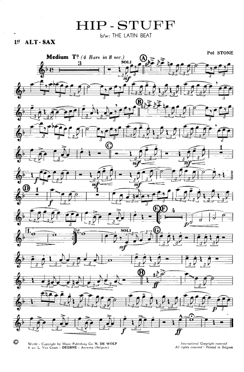 Hip Stuff score preview