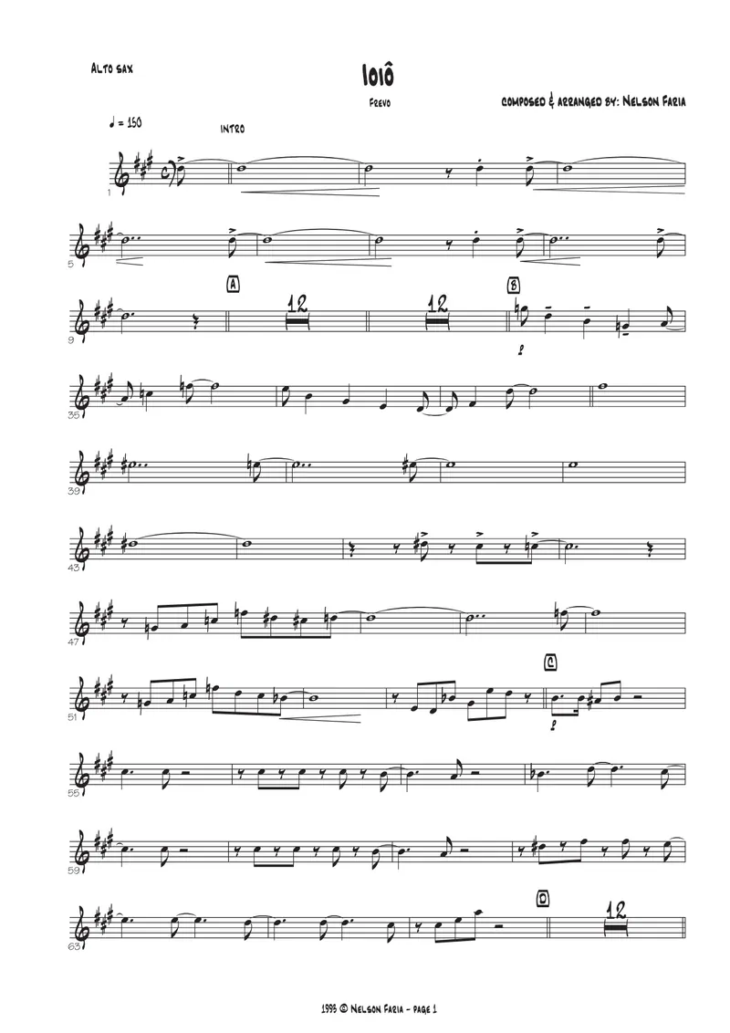IoIo (Frevo) score preview