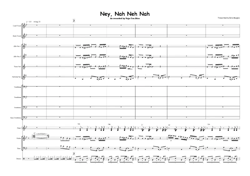 Ney Nah Neh Nah score preview