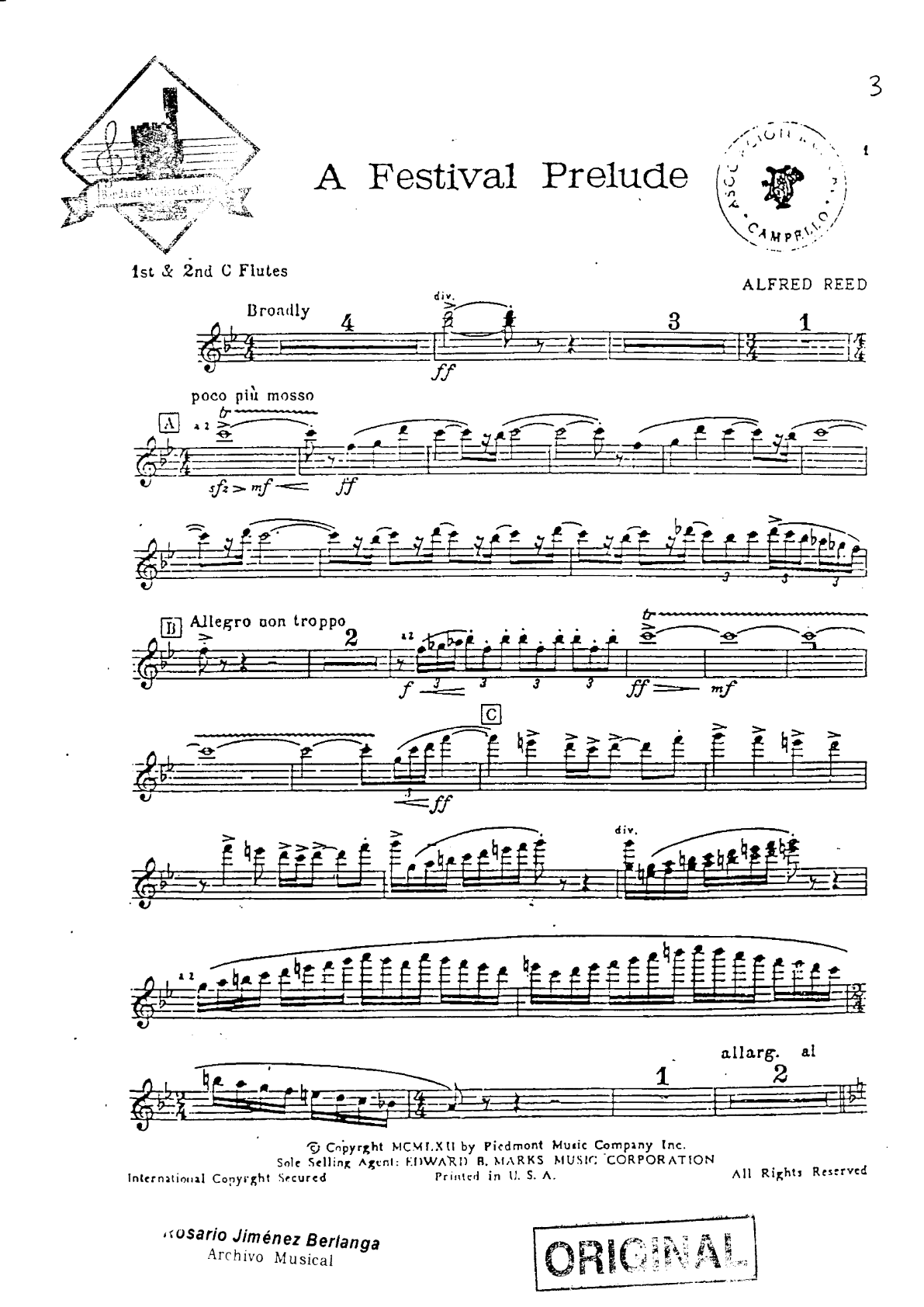 A Festive Prelude score preview