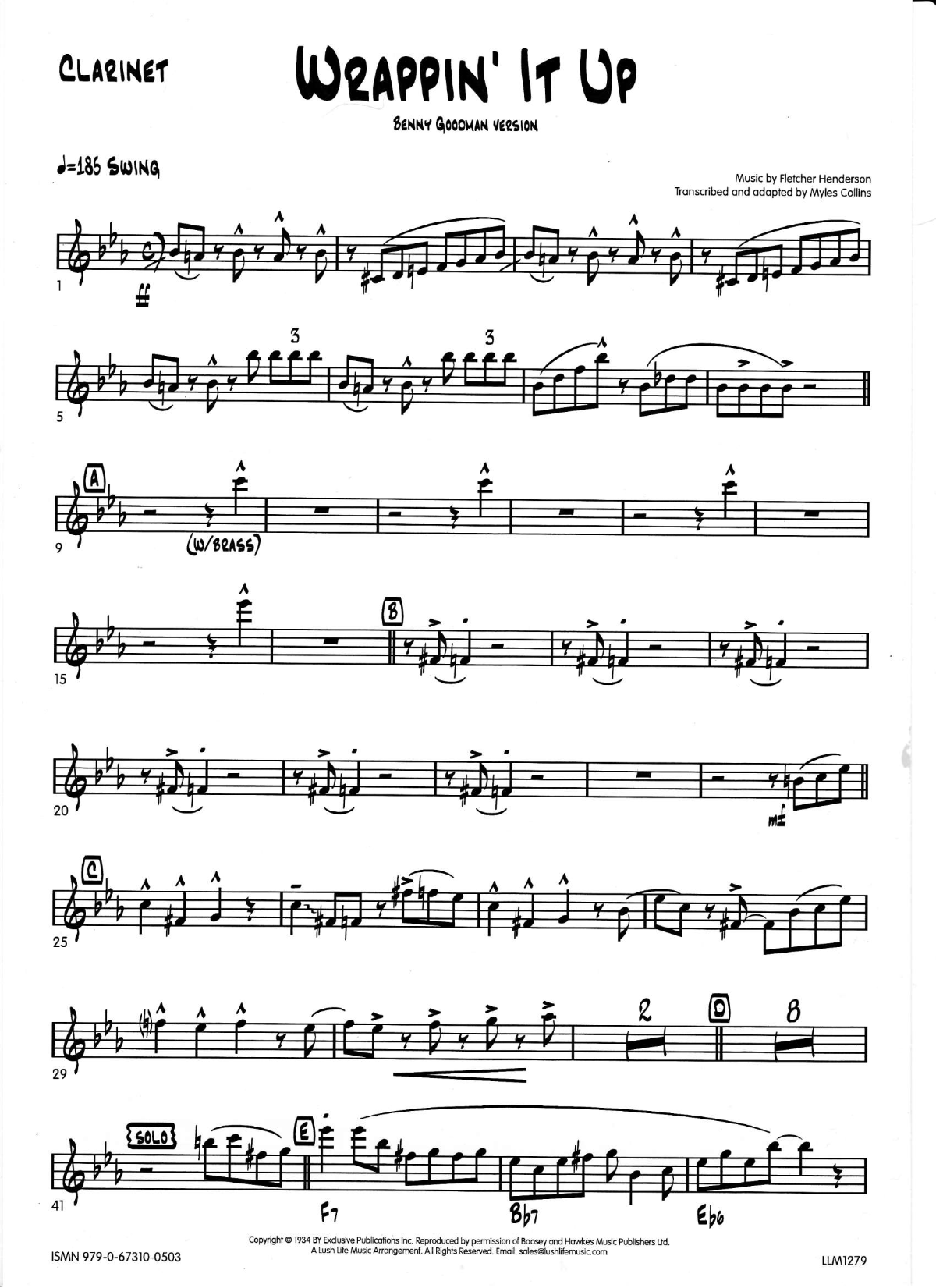 Wrappin' It Up score preview