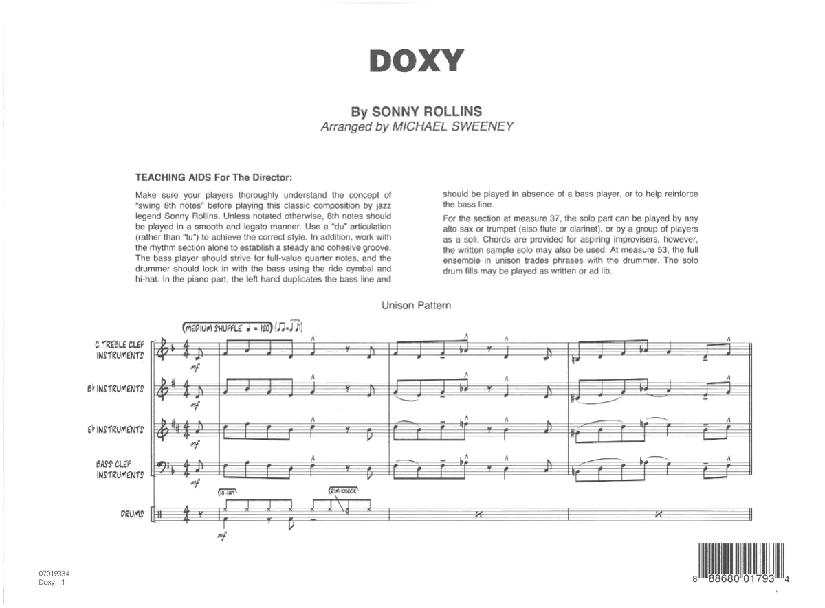 Doxy score preview