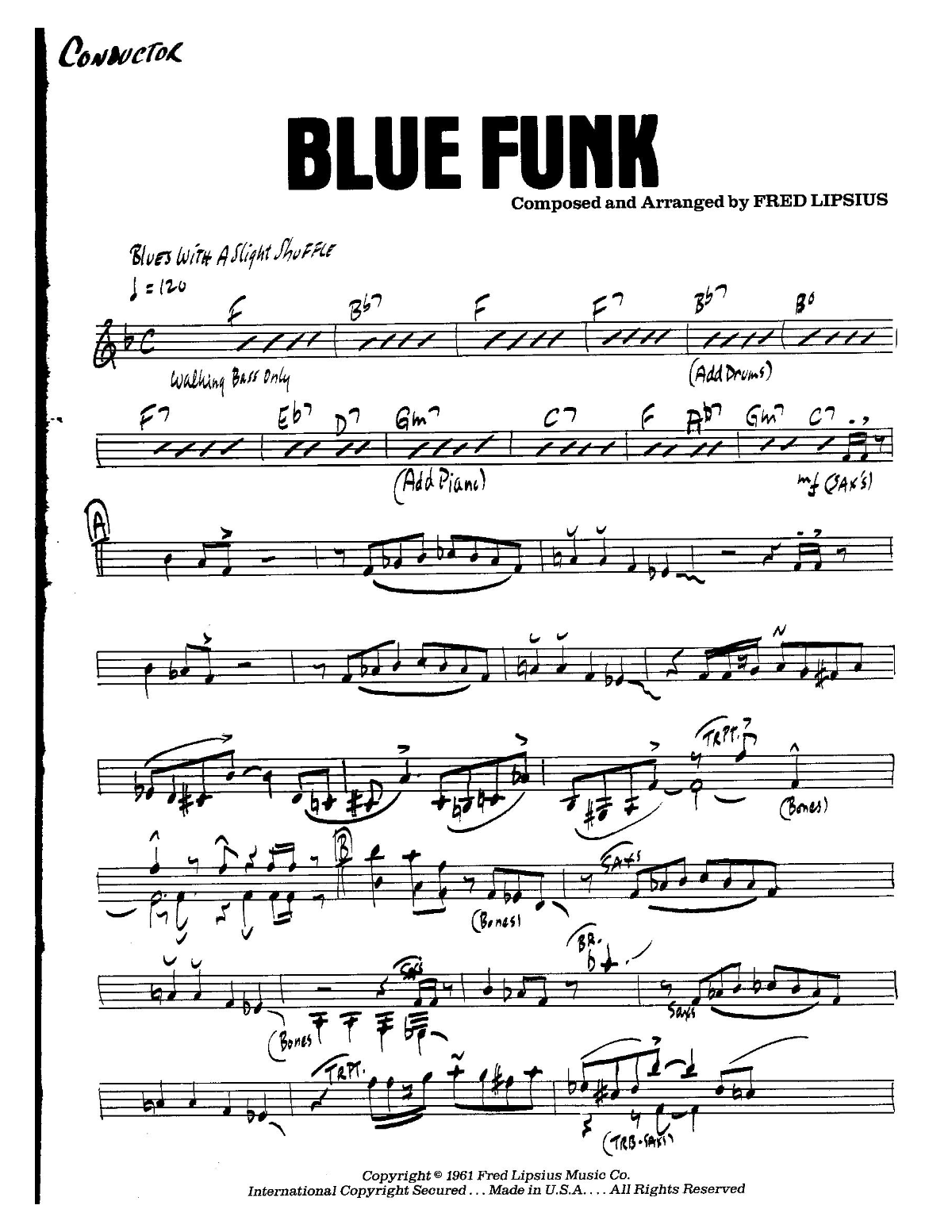 Blue Funk preview page 1