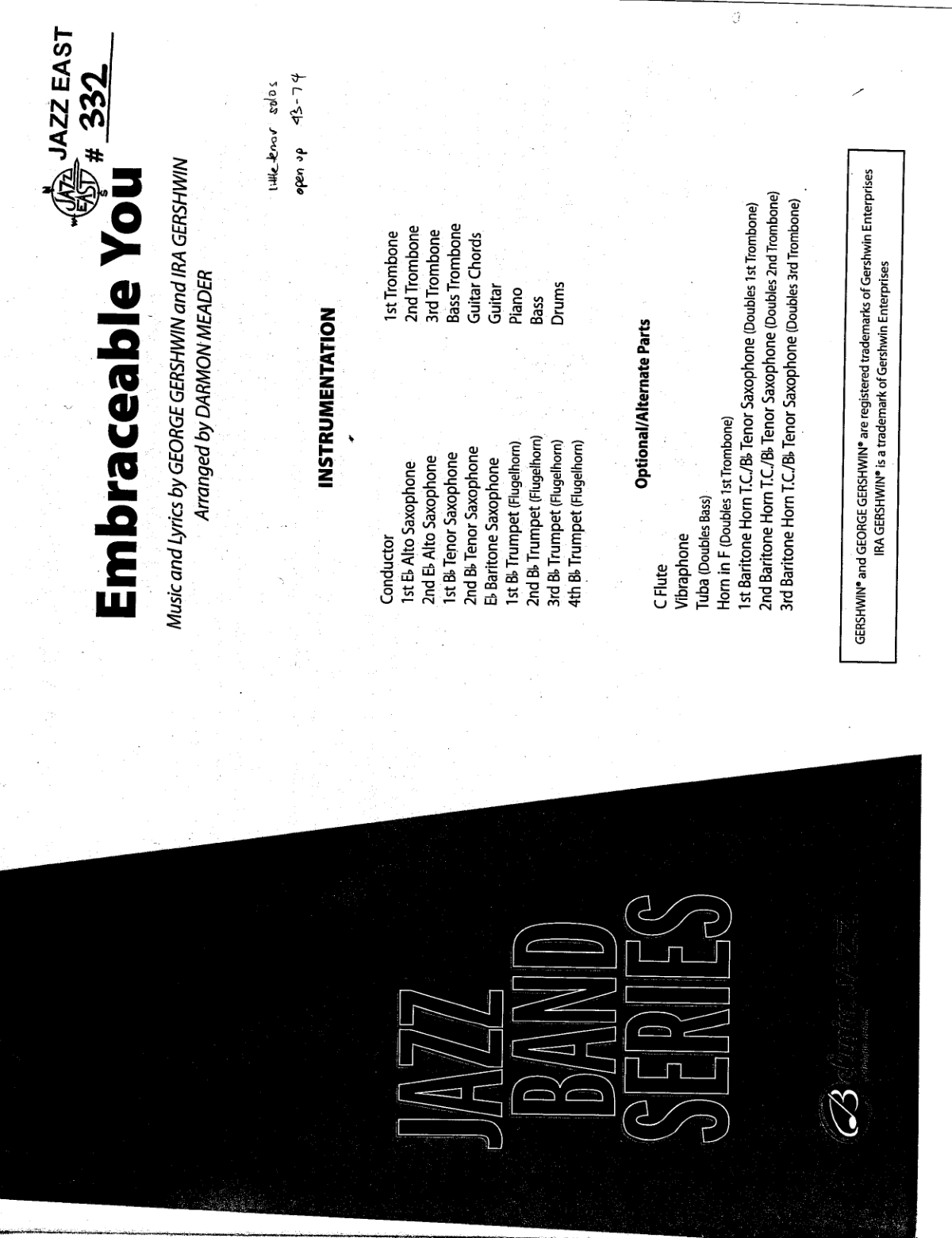 Embraceable You preview page 1